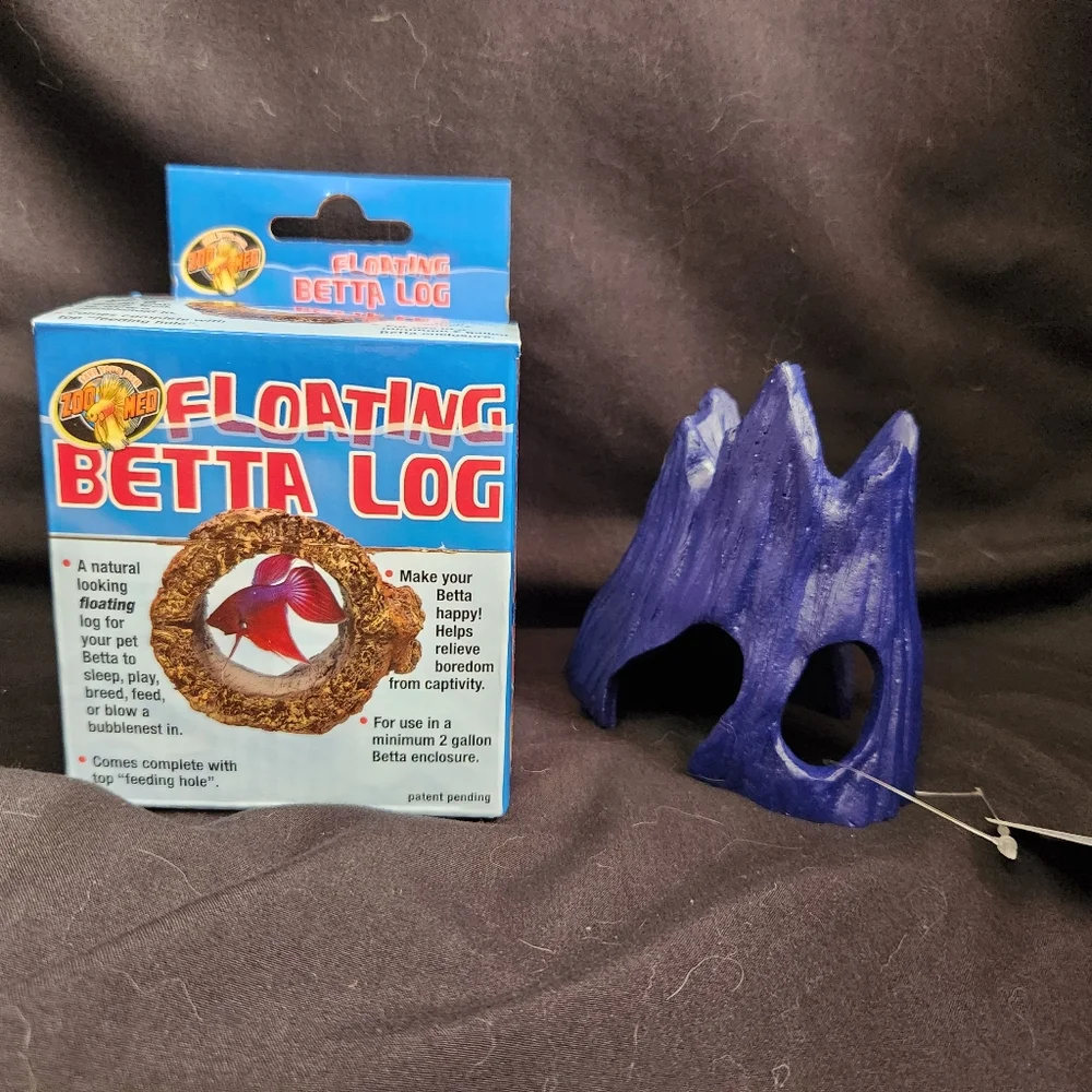 Betta Floating Log and Hiding Cave